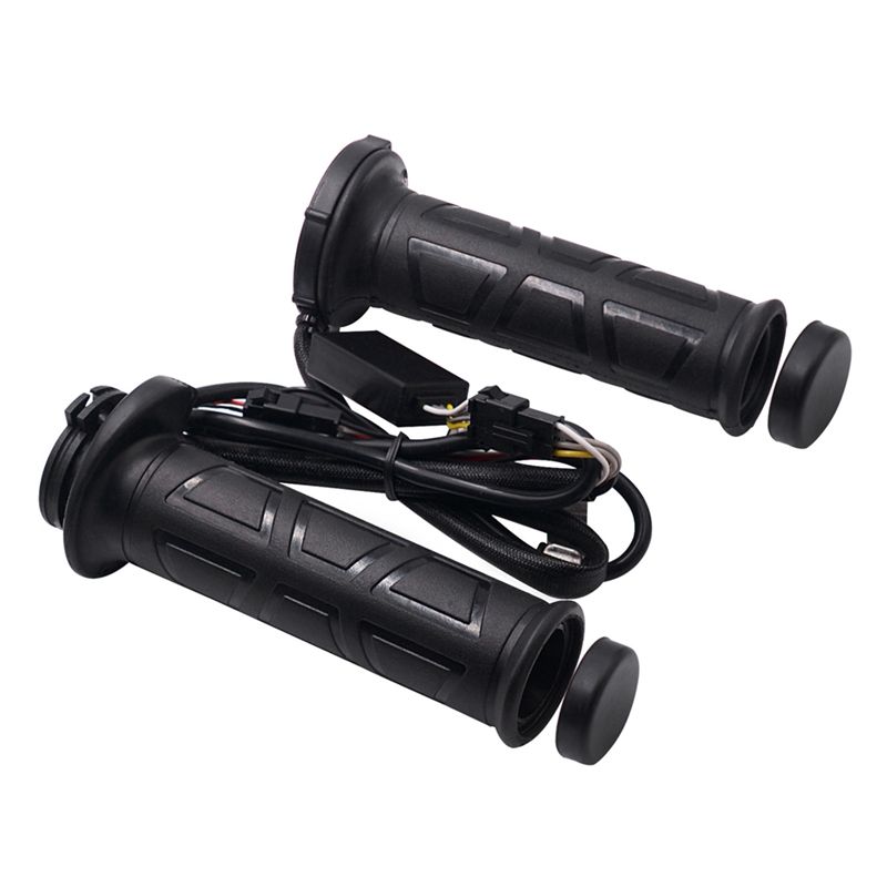 Handlebar Grip Heated - Professionelle beheizte Winter-Motorradgriffe, Lenkerwärmerhüllen mit Schalter
