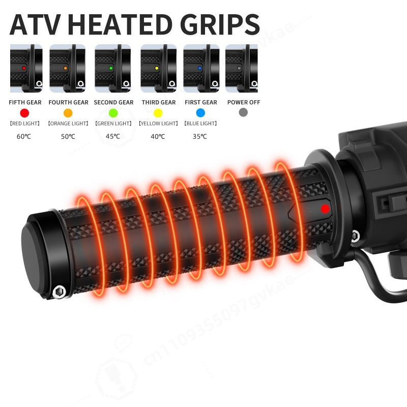 Handlebar Grip Heated - A3 ATV Beheizte Handgriffe 4. Generation